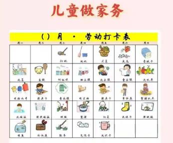 临朐儿童做家务年龄对照表